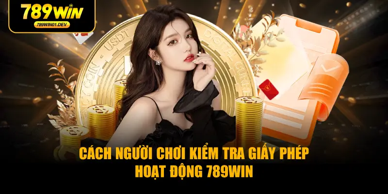 Cách người chơi kiểm tra giấy phép hoạt động 789WIN